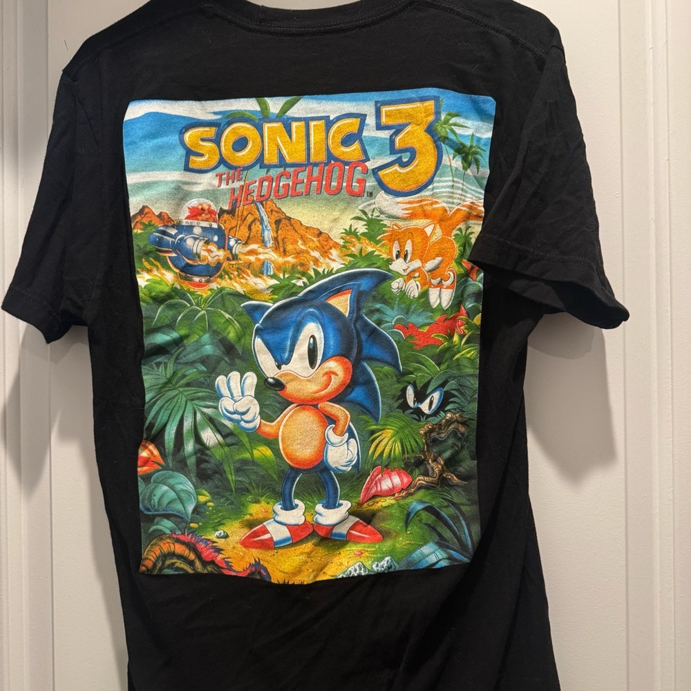 Sonic the Hedgehog 3 Graphic Tee - Black